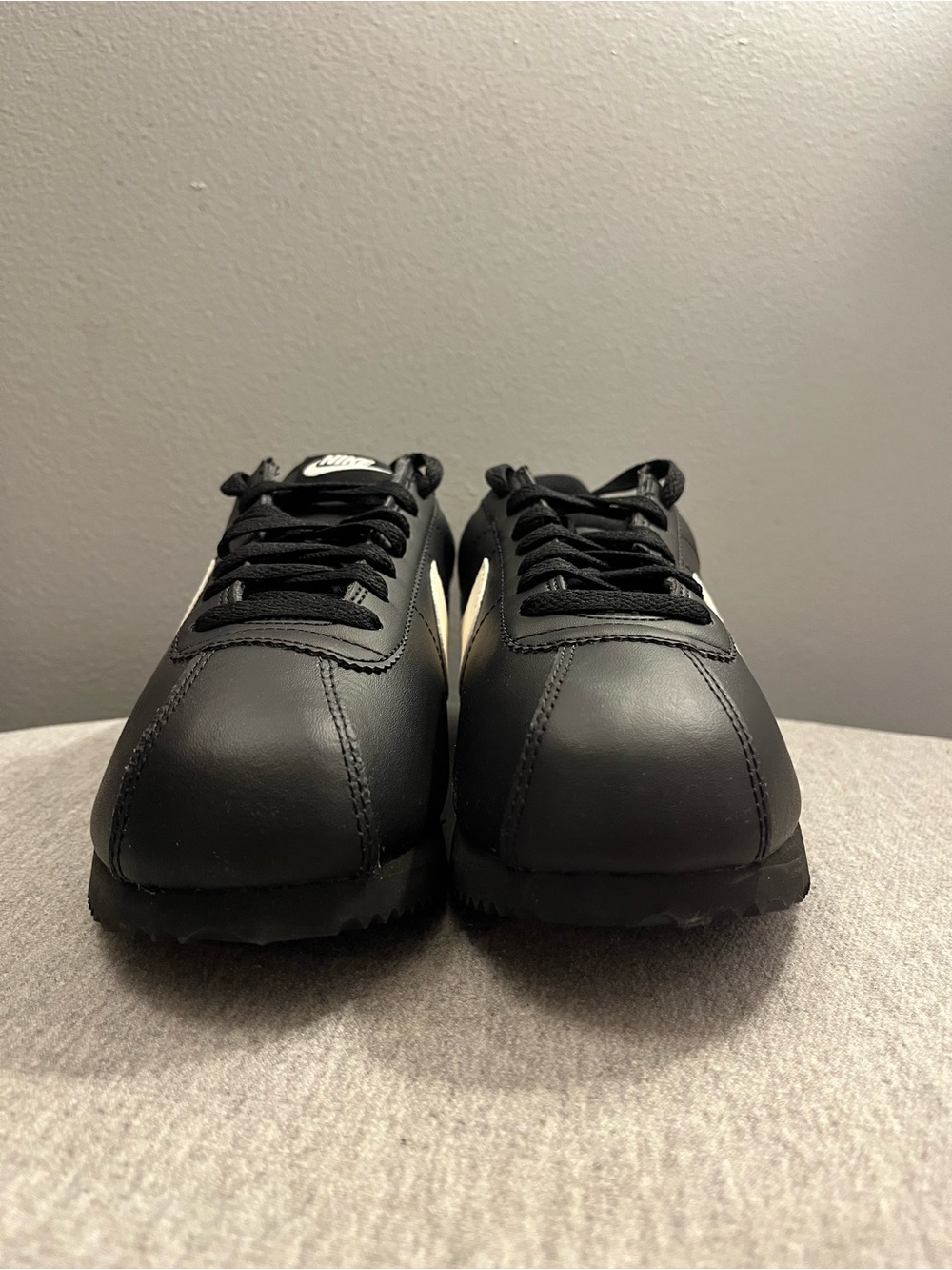 Nike Cortez Black Pale Ivory Sneaker Women's Size 8.5 DN1791-006 - Picture 3 of 11